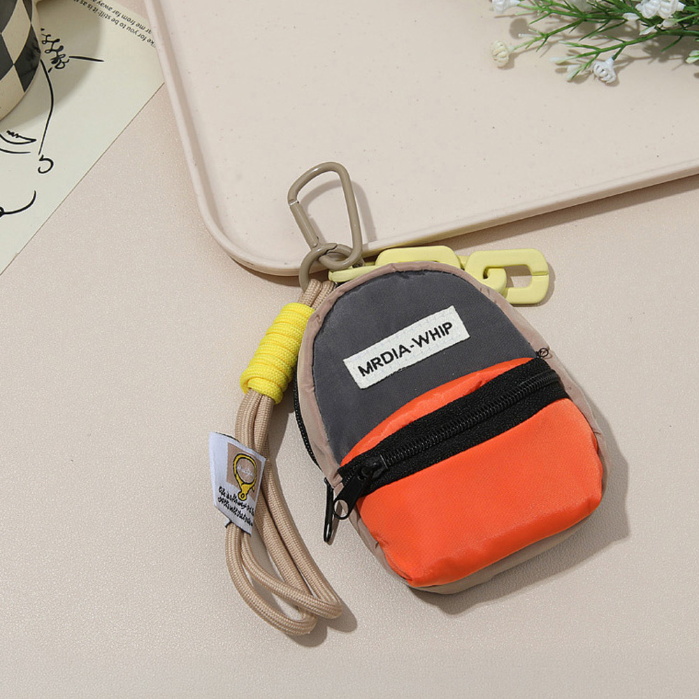 STM TAPONY candy drop Jjokkomi backpack pouch ivory 디테일
