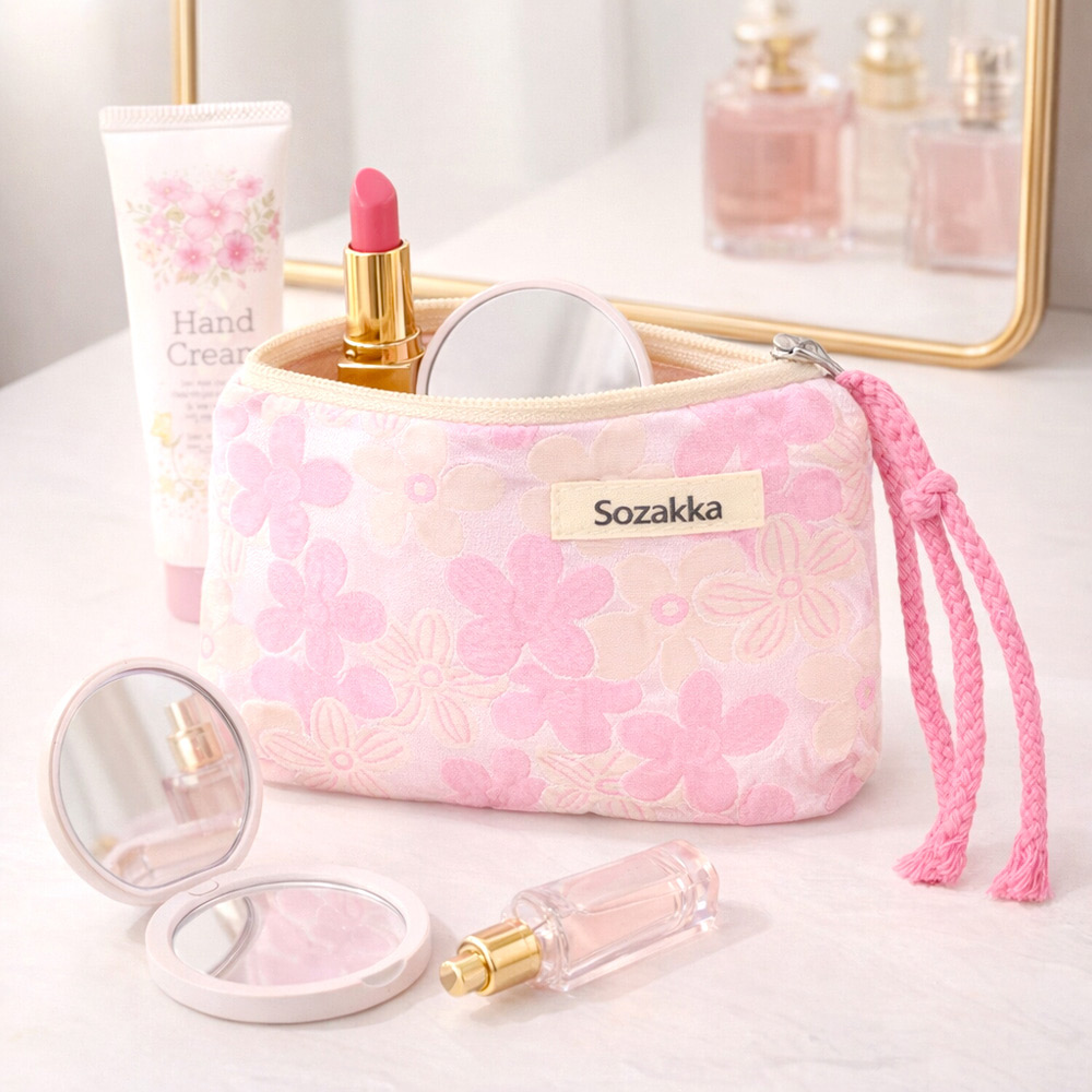 STM TAPONY Inner bag vintage pouch Blossom 디테일