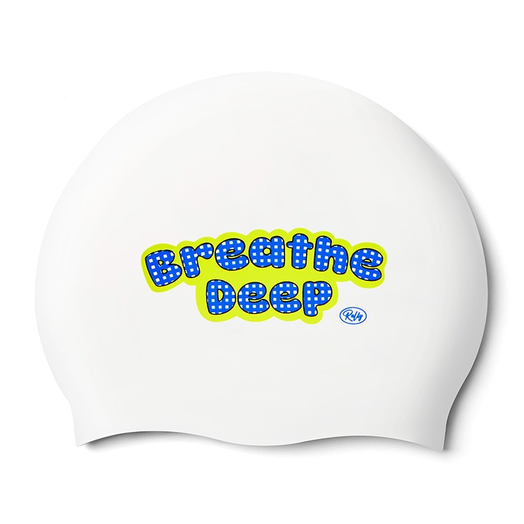 RALLY Breed Silicone Swim Cap Blue PRUC907 BLU
