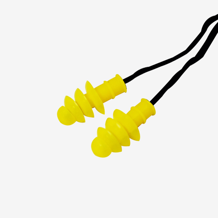 SENTI Silicone String Ear Plug Yellow 상품컷