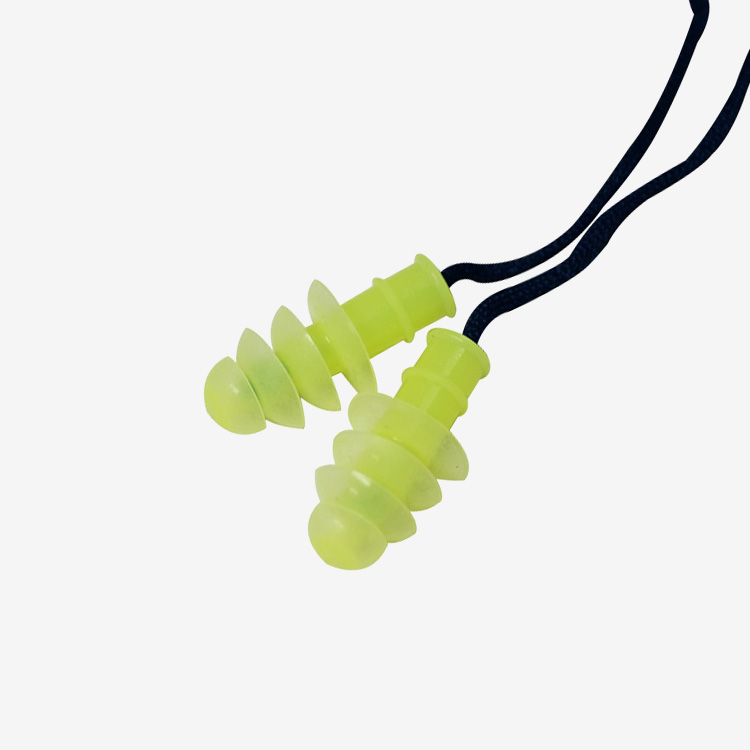 SENTI Silicone String Ear Plug Lime 상품컷