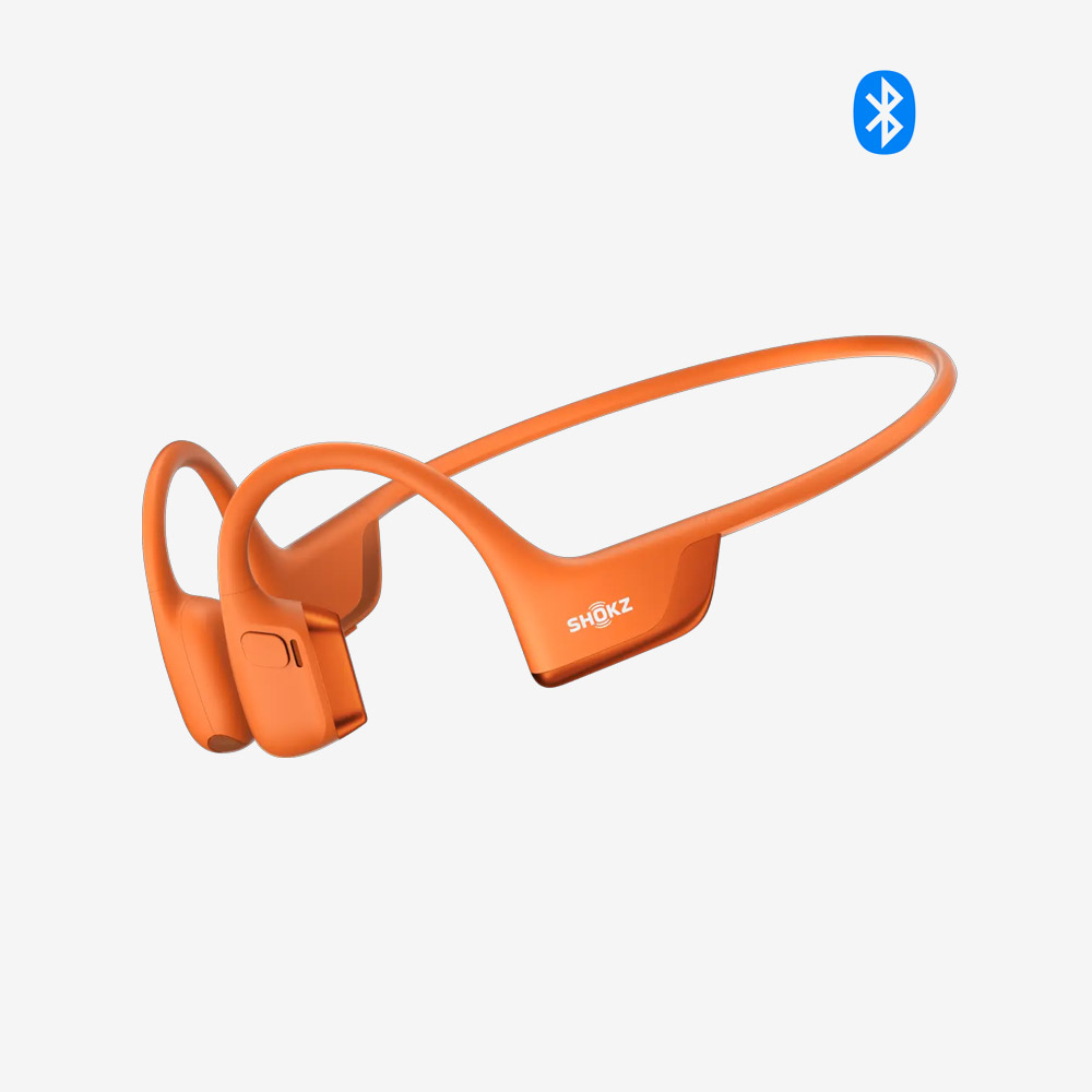 SHOKZ OpenRun Pro 2 S820 Bluetooth Bone Conduction Earphones Orange [OPENRUN PRO2 S820(ORG) Wireless Earphones] 상품컷