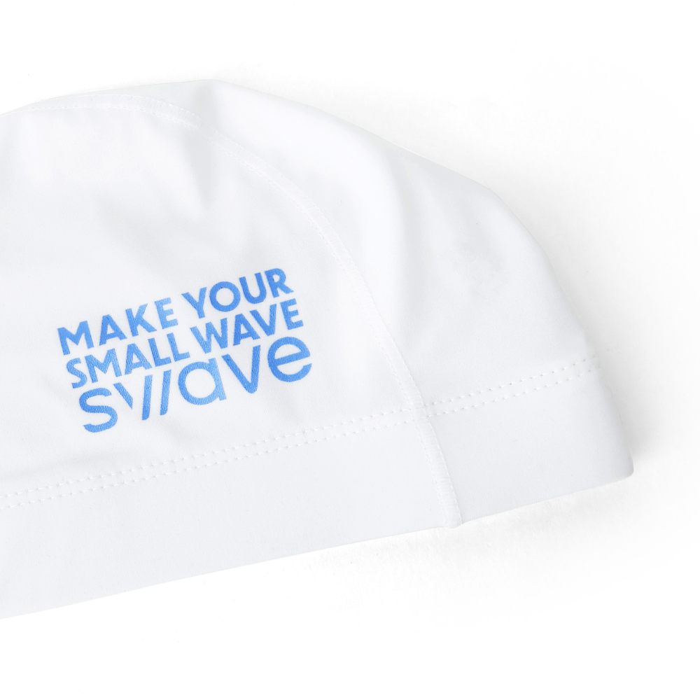 Basic Span Swim Cap White
