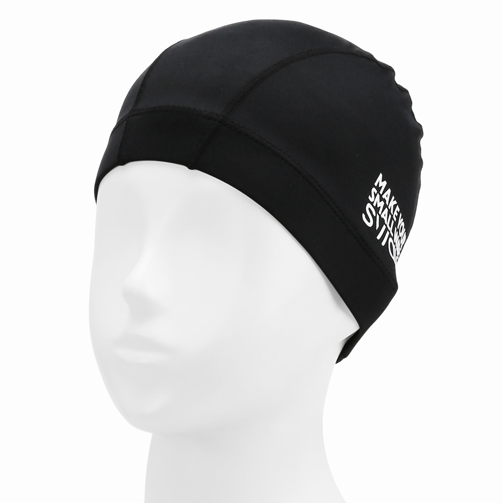 SWAVE Basic Span Swim Cap Black [SF1USC004] 디테일