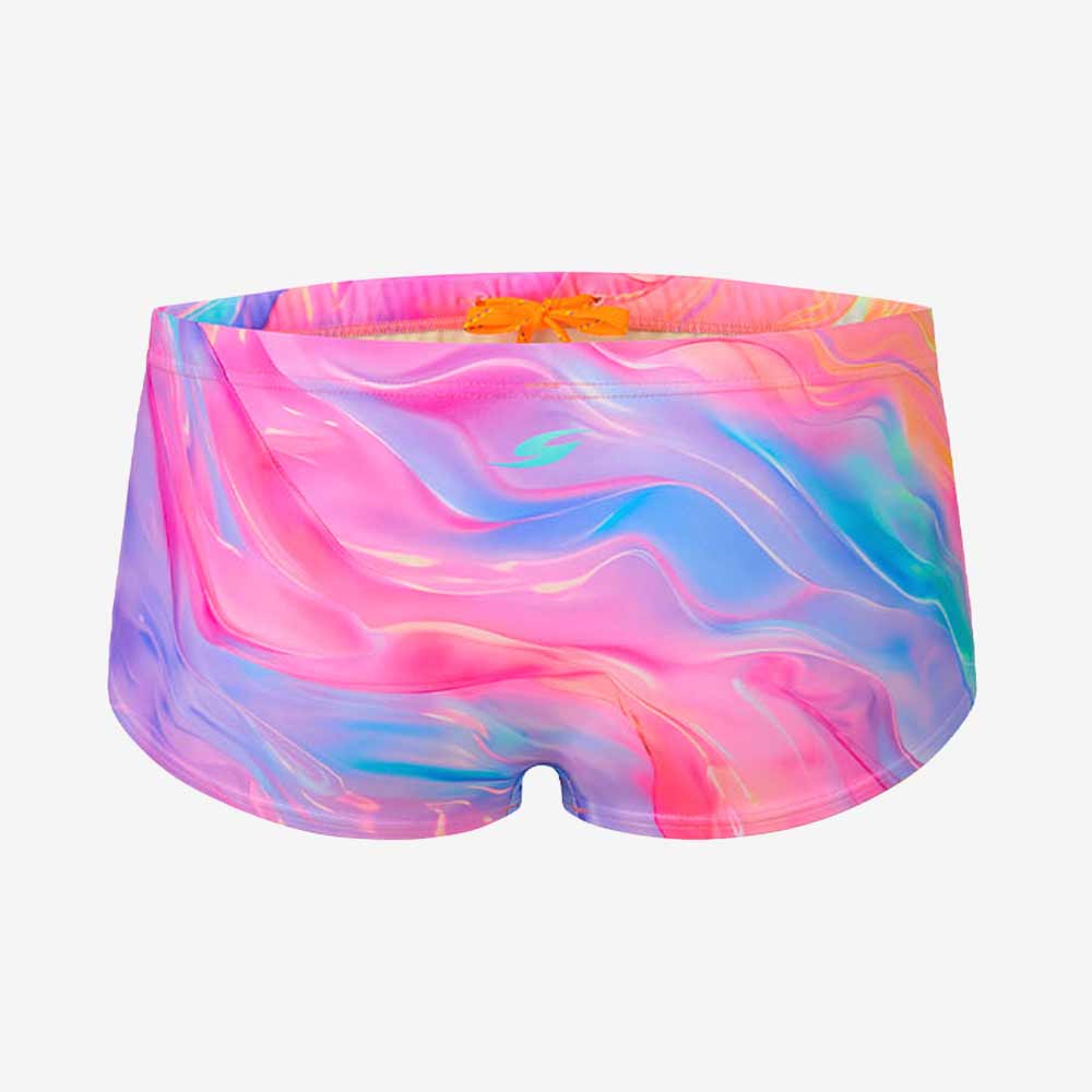SENTI Glow Me Semi Short Square Leg Swimsuit Pink [MSP-25420 Men's] 디테일