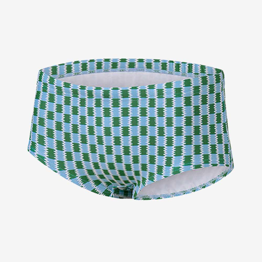 SENTI Saltrush Semi Short Sqaure Leg Swimsuit Green [MSP-25421 Men's]
