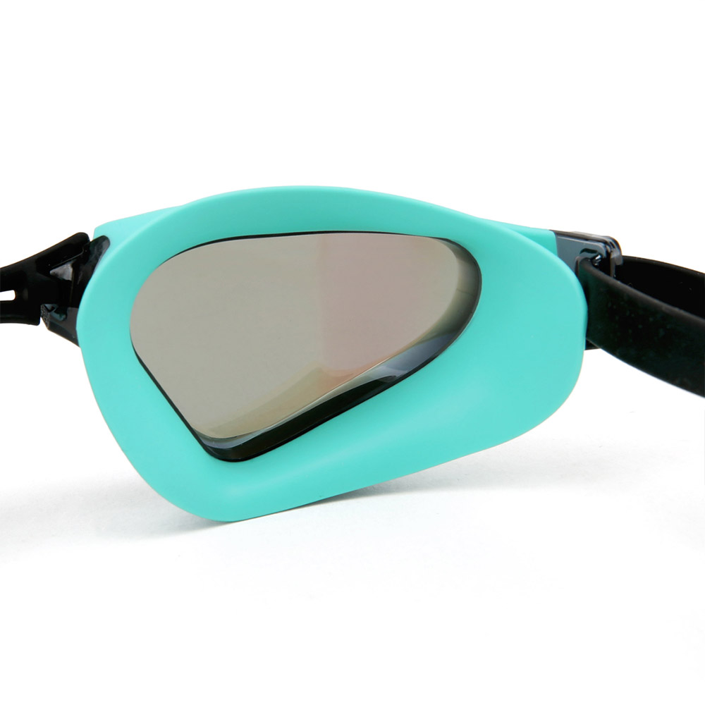 SWANS Valkyrie Premium Antifog Mirrored Goggles  Smoke Blue [MSR-012M AB (SMBL) World Aquatics Approved] 디테일