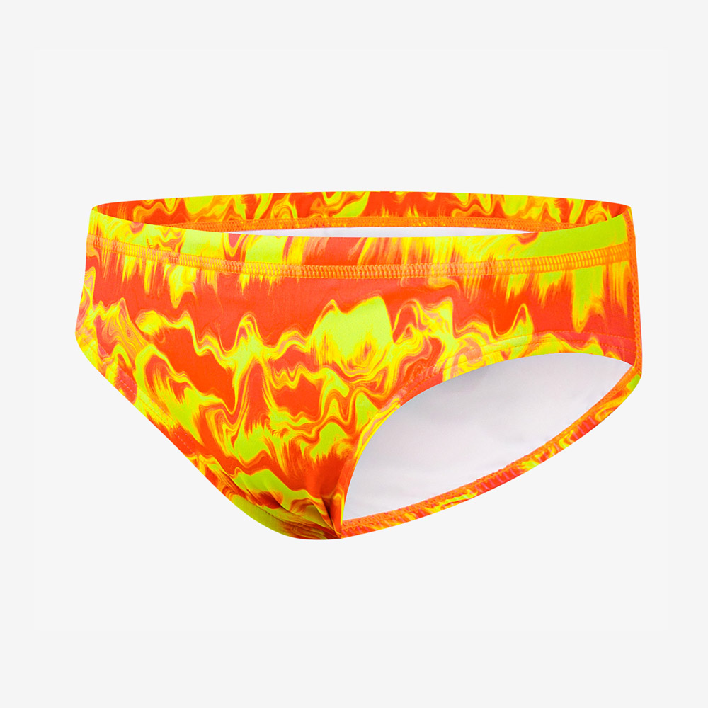 SENTI Tidefall Diving Fit Brief Swimsuit Orange [MST-25701 Men's] 상품컷