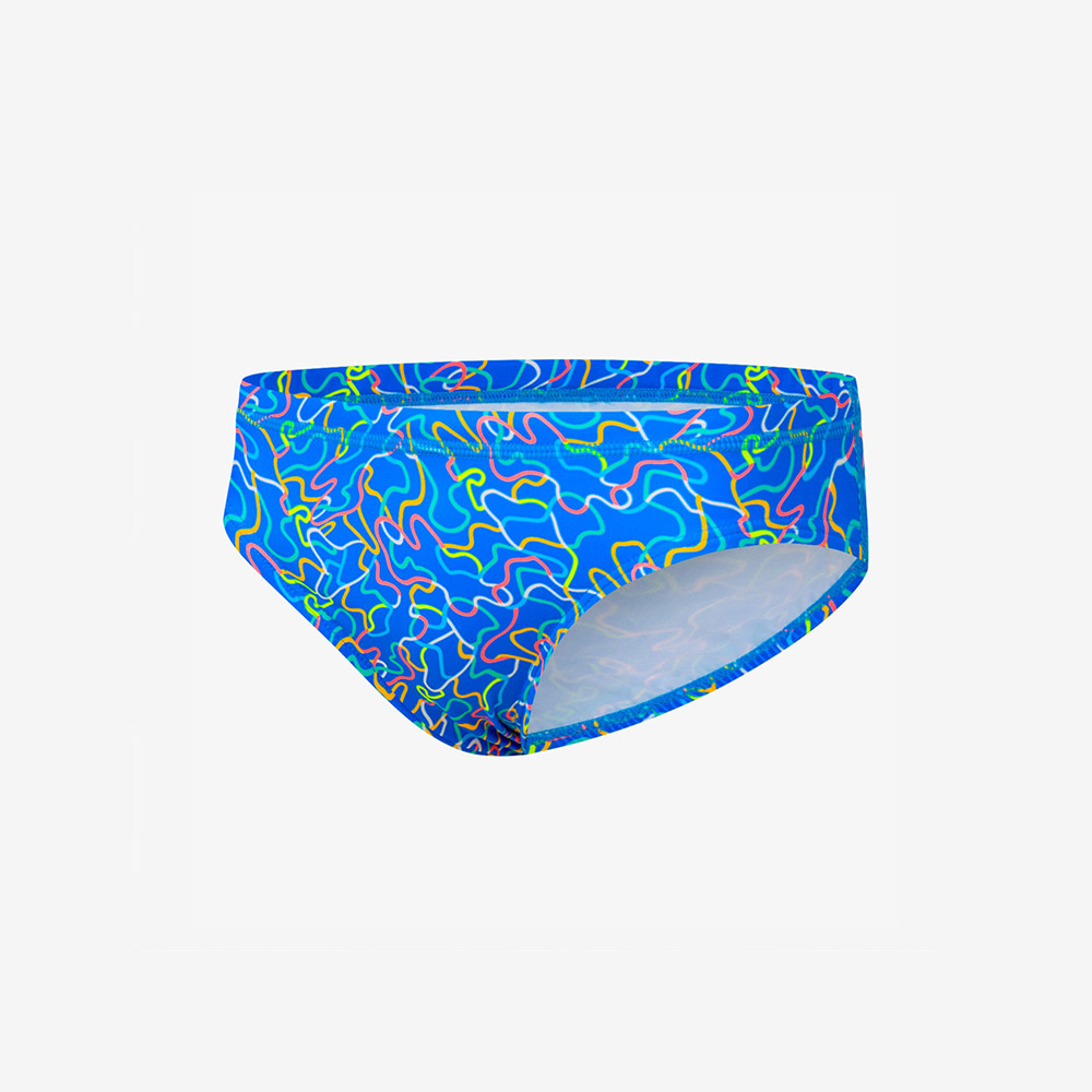 Waverun Diving Fit Brief Swimsuit Blue