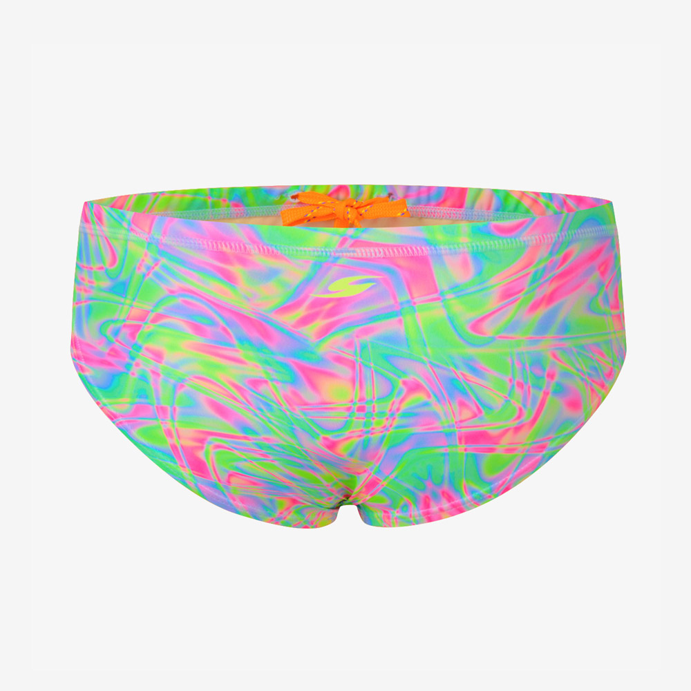 Prism Diving Fit Brief Swimsuit Lime