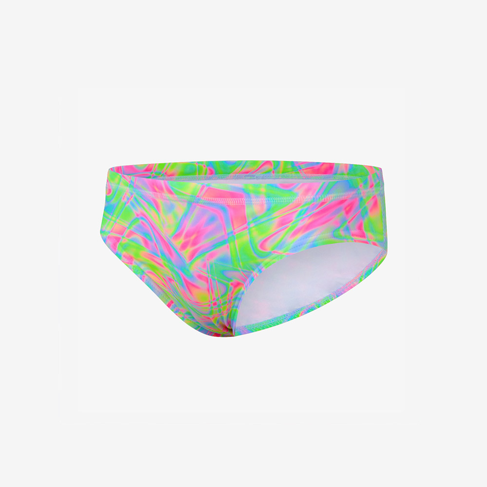 Prism Diving Fit Brief Swimsuit Lime