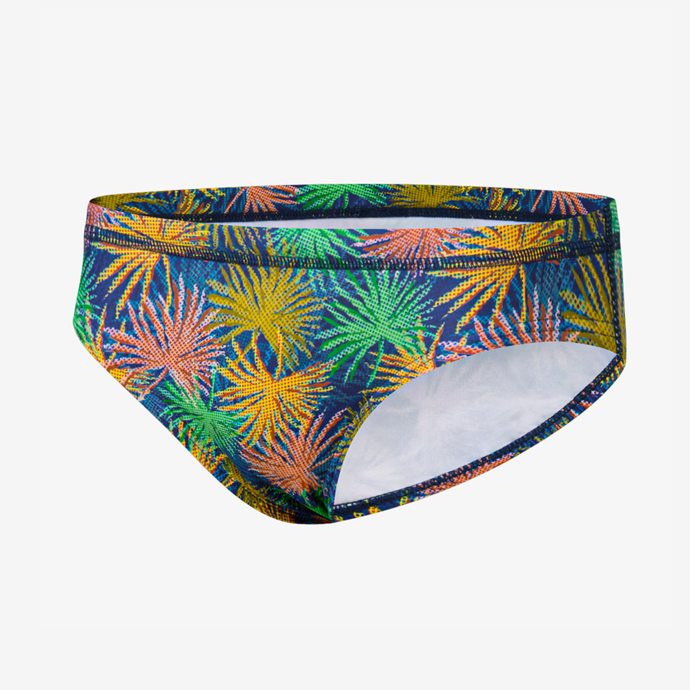 SENTI Tropixel Diving Fit Brief Swimsuit Navy [MST-25704 Men's] 상품컷