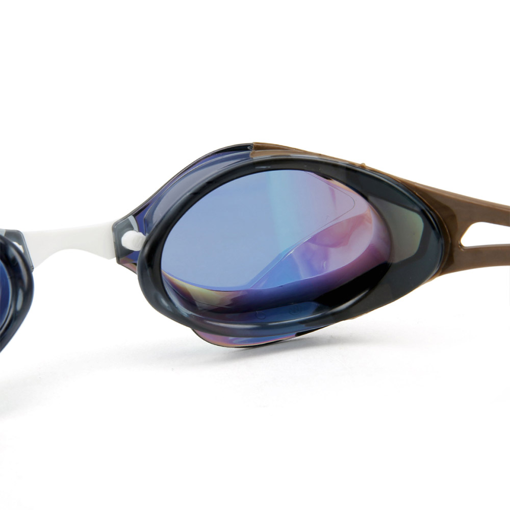 VIEW BladeF Zero Swipe Antifog Mirrored Non-Cushioned Goggles Blue [V128SAM(DSGB) World Aquatics Approved] 디테일