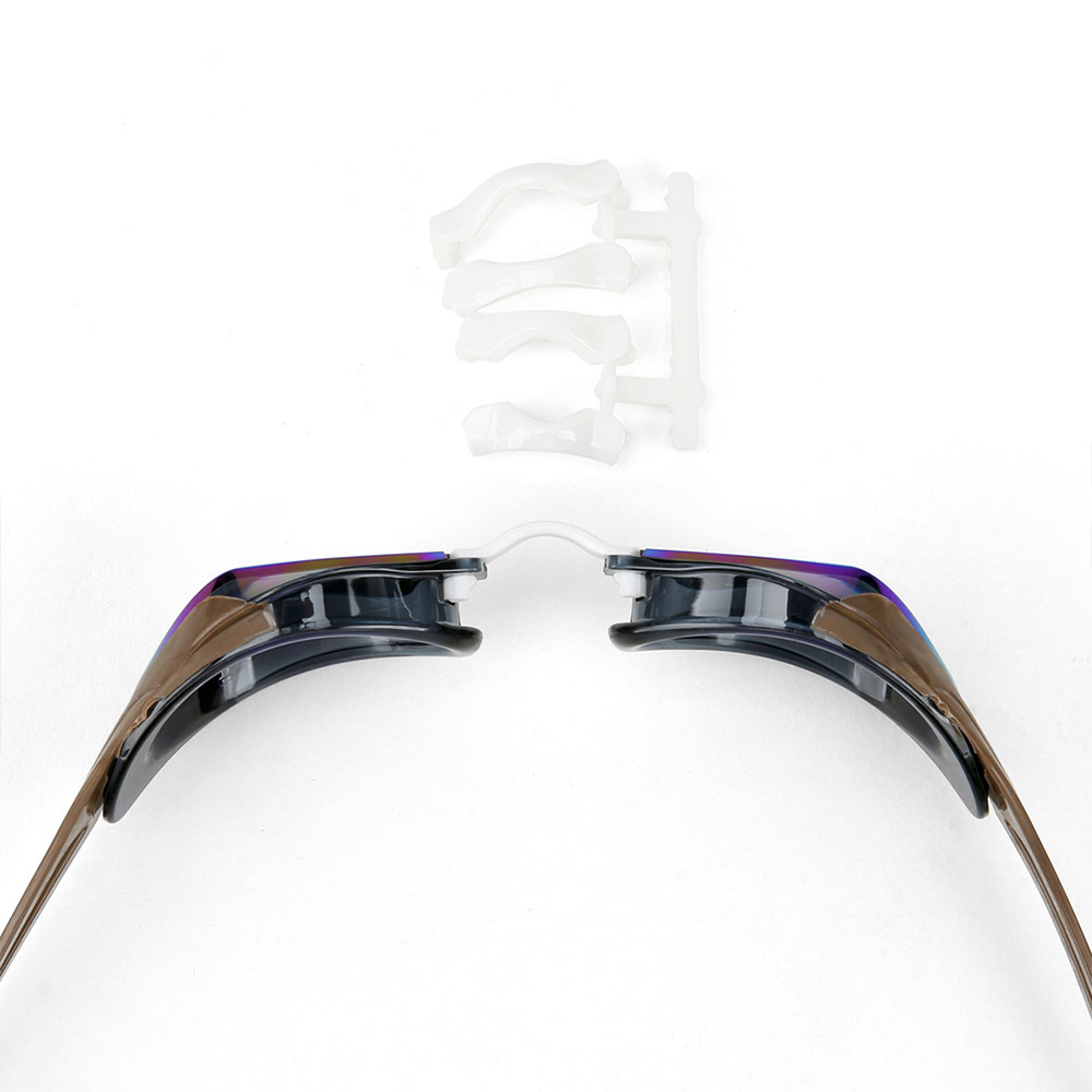 VIEW BladeF Zero Swipe Antifog Mirrored Non-Cushioned Goggles Blue [V128SAM(DSGB) World Aquatics Approved] 디테일