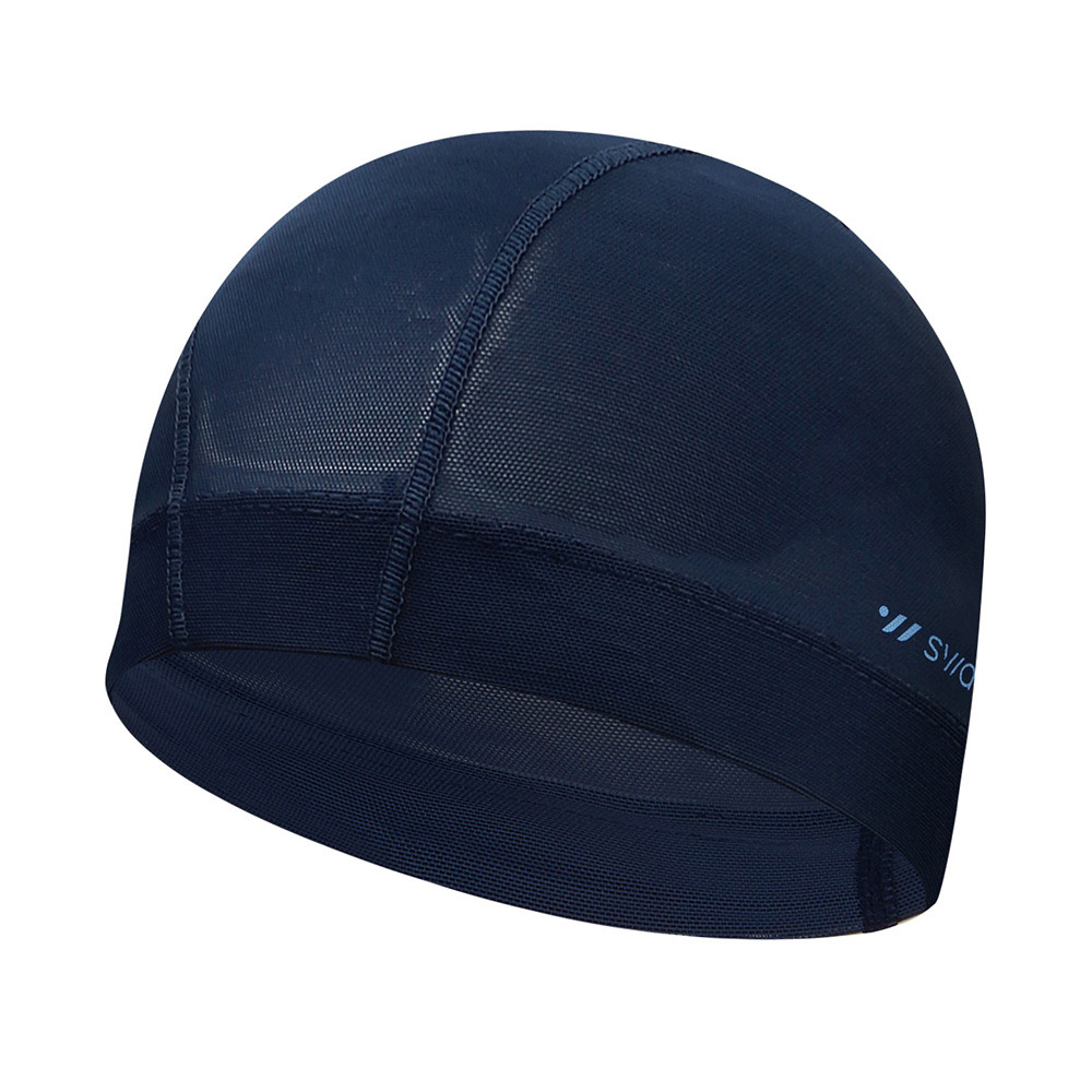 Basic Mesh Swim Cap Navy
