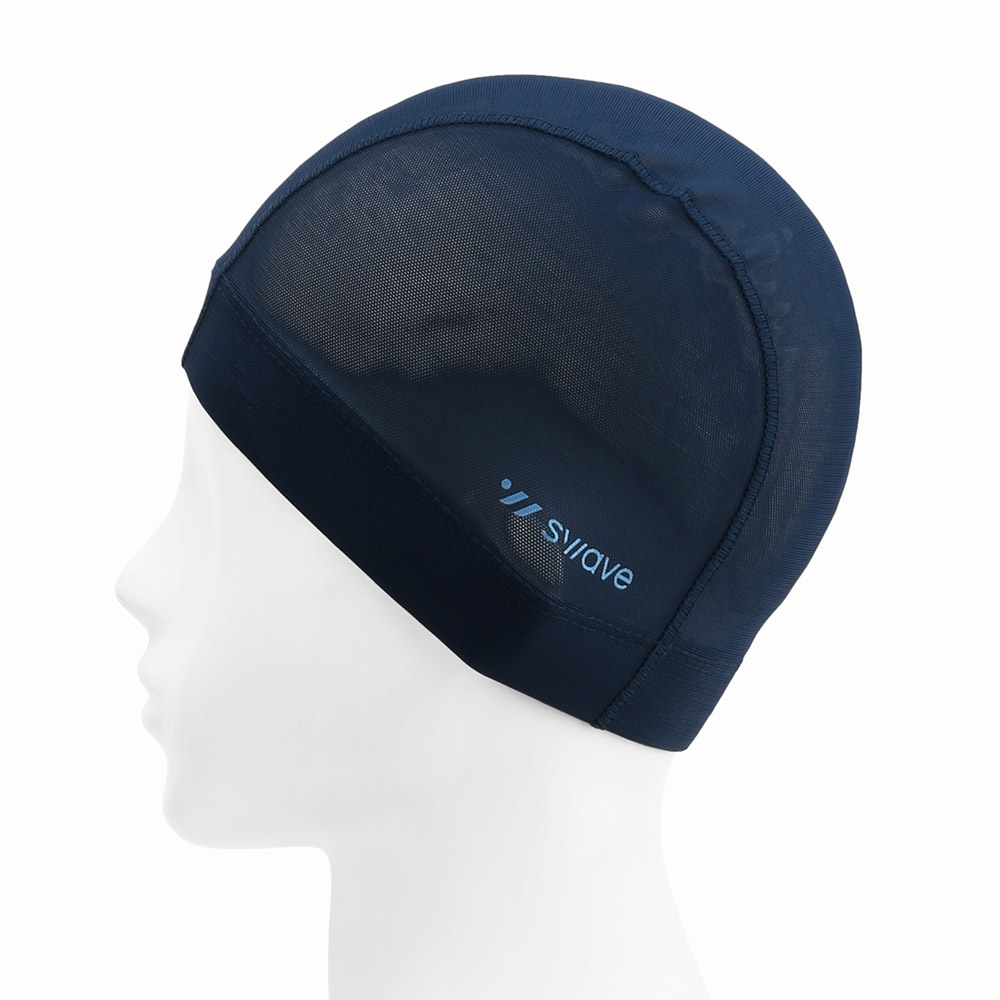 SWAVE Basic Mesh Swim Cap Navy [SF3USC001] 디테일