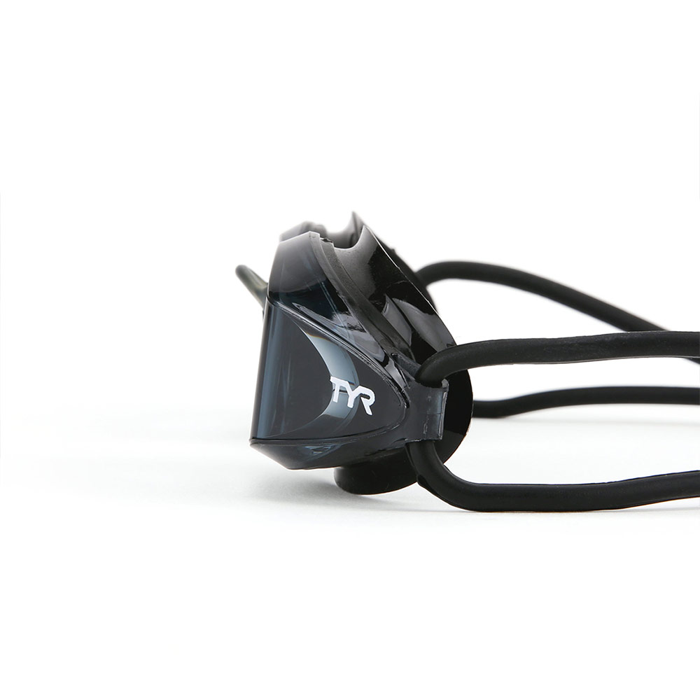 TYR Tracer-X Nano Fit 水泳ゴーグル スモークブラック [LGTRXN-074(SM BK) WA承認] 디테일