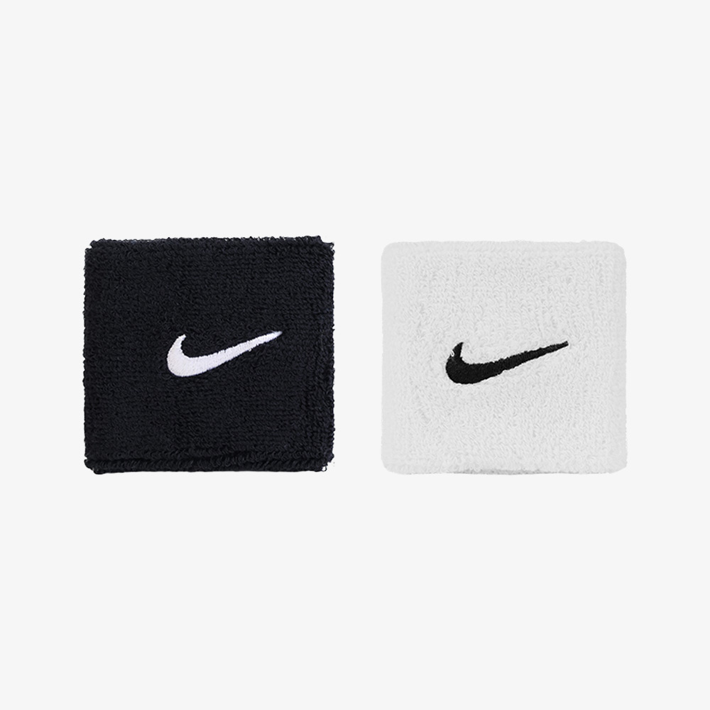 NIKE Swoosh Classic Wristband 2PK BlackWhite [II5301-036] 디테일