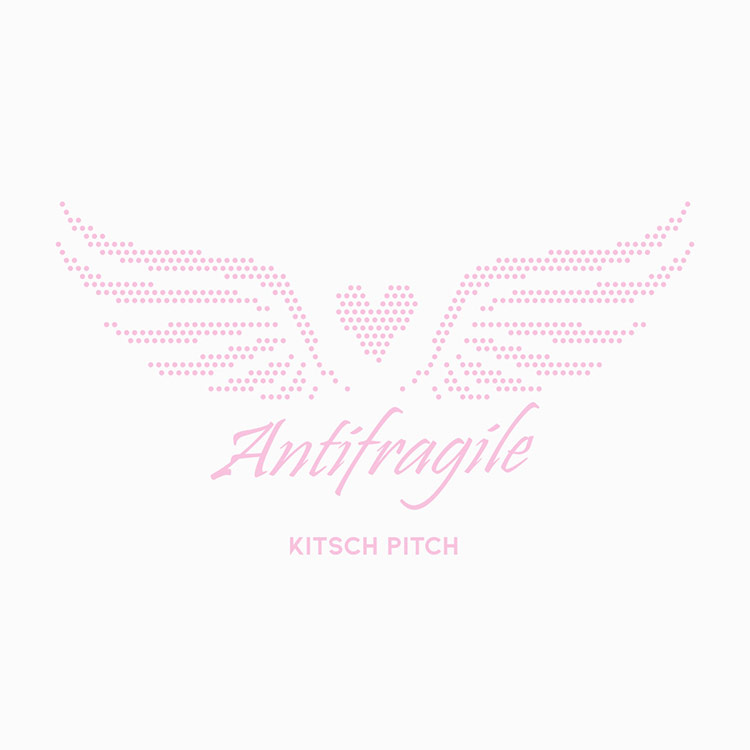 KITSCH PITCH Dot Angel Wing Silicone Swim Cap Pink [KF4USC003] 디테일