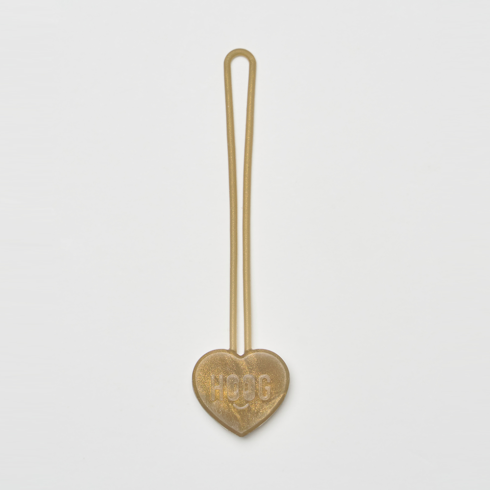 HOOG Heart Charm keyring Acorn [HKR065]