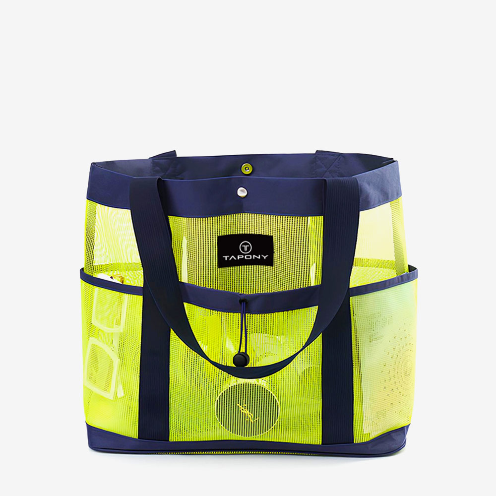 STM TAPONY Daily Mesh Shopper Bag Lime [Swim Bag] 디테일
