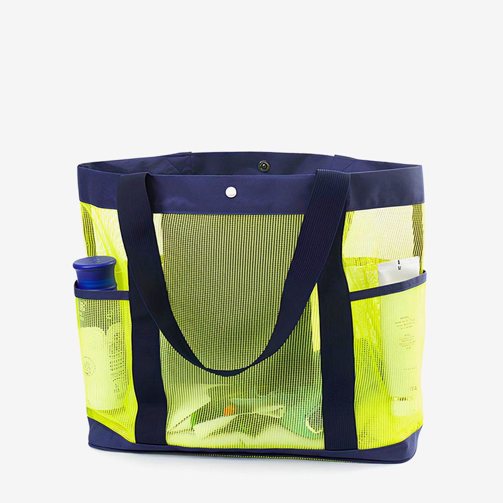 STM TAPONY Daily Mesh Shopper Bag Lime [Swim Bag] 디테일