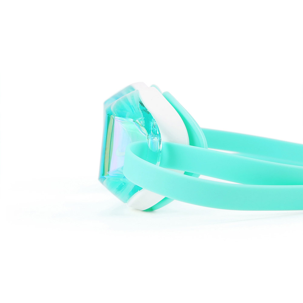 NIKE SWIM Legacy Comfort Mirrored Goggles Bleached Turk [NESSF132-468 World Aquatics Approved] 디테일