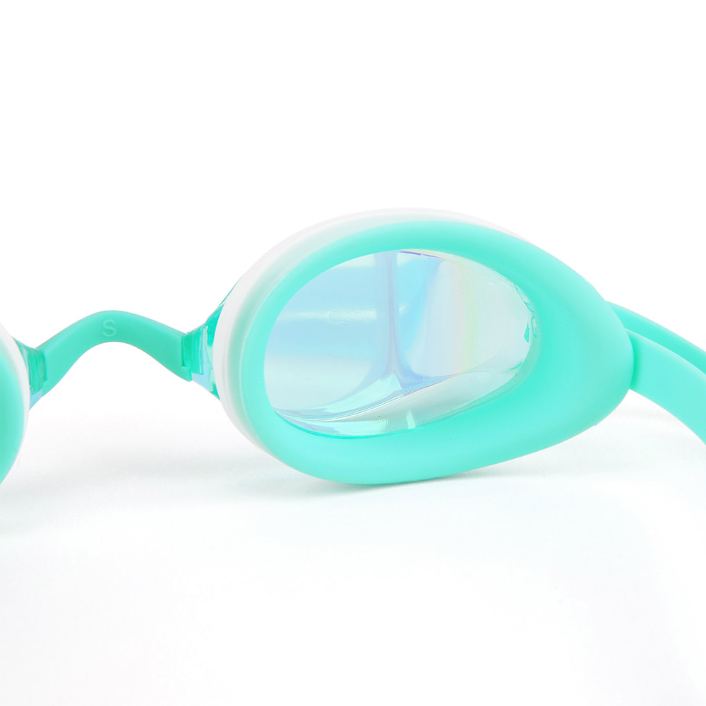 NIKE SWIM Legacy Comfort Mirrored Goggles Bleached Turk [NESSF132-468 World Aquatics Approved] 디테일