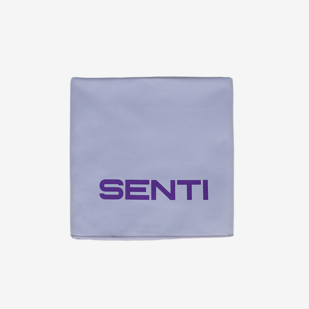 SENTI Logo Dry Towel Lavender [STW-001(LV)] 디테일