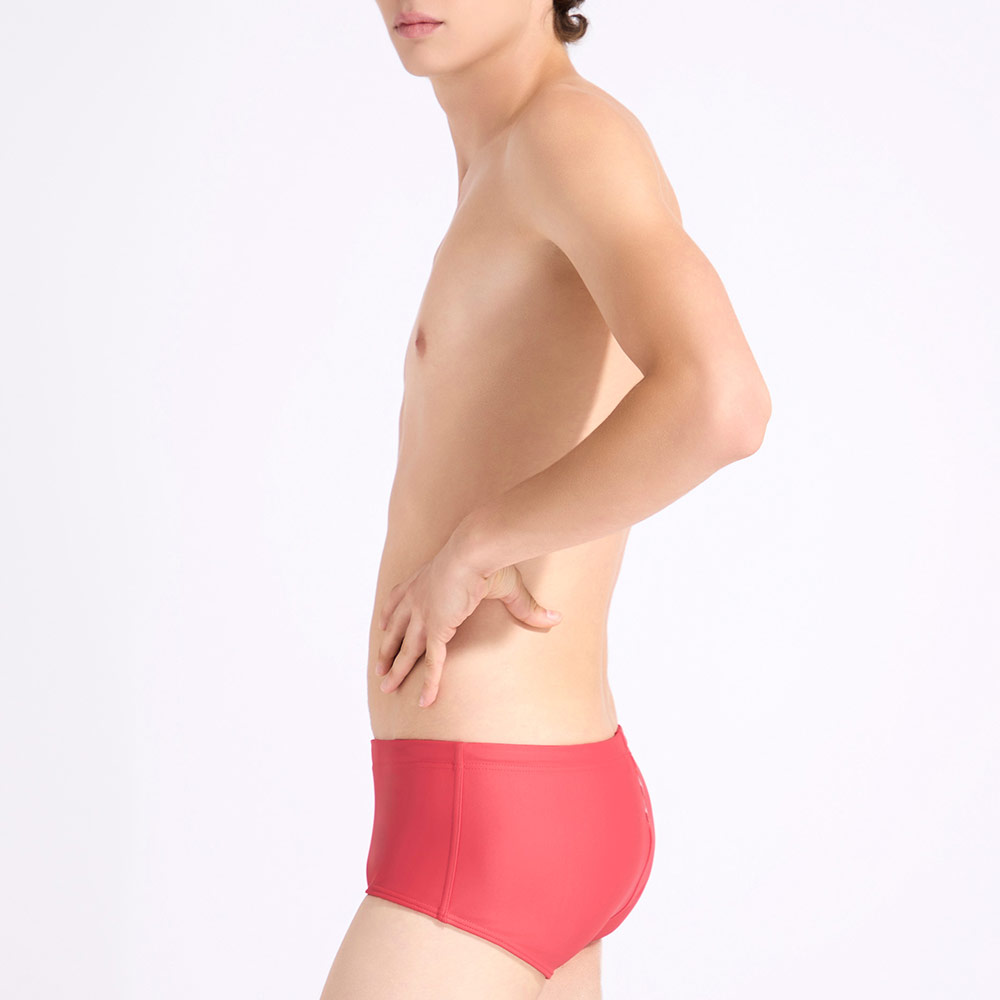 HOOG Funnyberry Square Leg Swimsuit Red Coral [MFA1009 Men's] 디테일