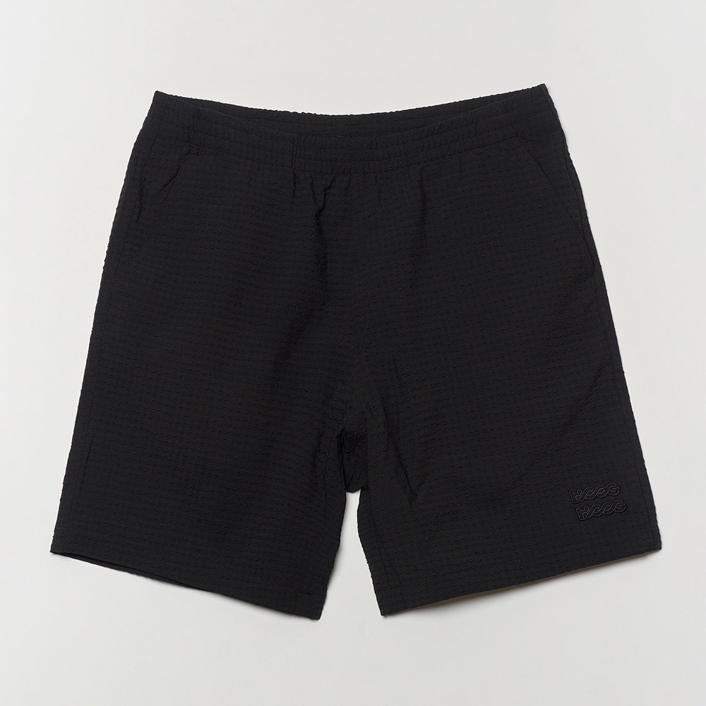 HOOG Funnyberry Funnyside Seersucker Shorts ブラック [AMB0013 メンズ ビーチウエア] 디테일