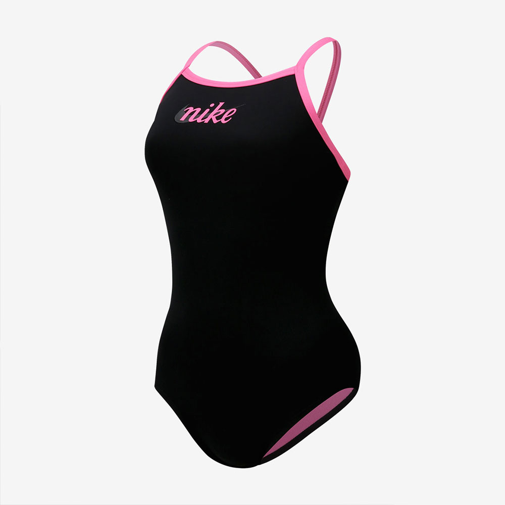 NIKE SWIM Origins Shadow Swoosh Racer Back Swimsuit Black [NESSG033-001 Women's]