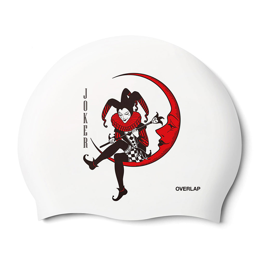 Joker シリコンキャップ 水泳帽 レッド