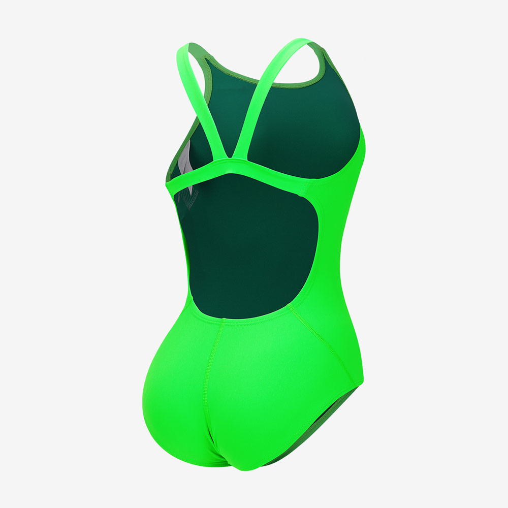 Answer Solid Fast Back Swimsuit Voltage Green