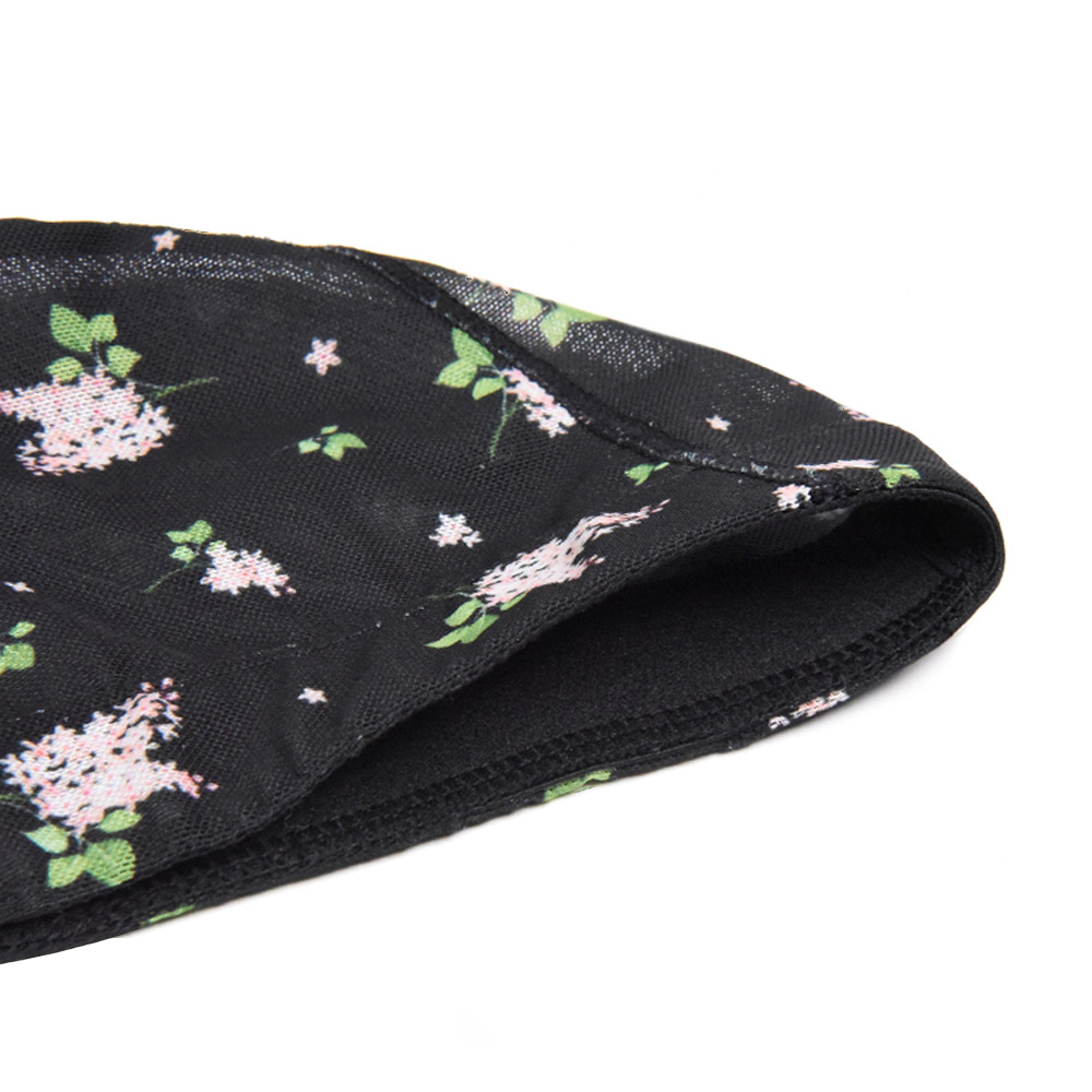 PHOENIX lilac Mesh Swim Cap black [PCM-02-LILAC(BLK)] 디테일