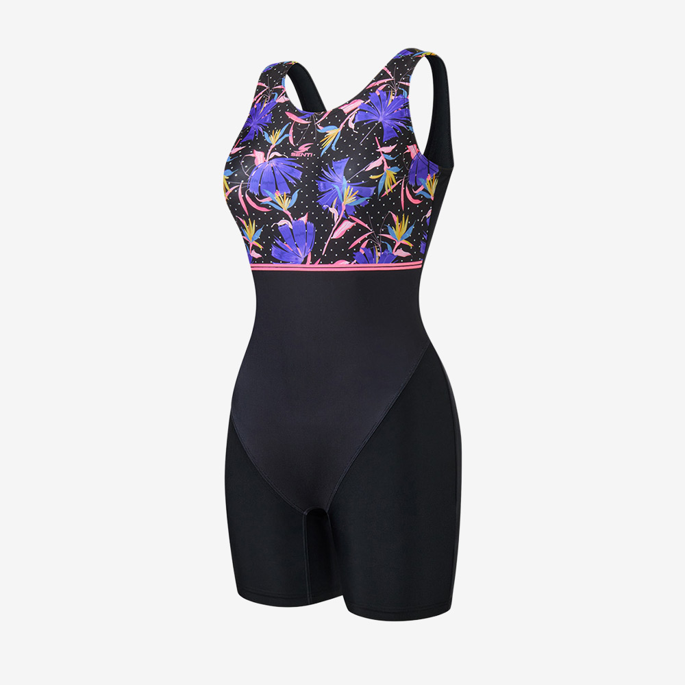 SENTI Airil Aqua aerobics Legsuit U-back Coral [WSA-26503 Women's] 상품컷