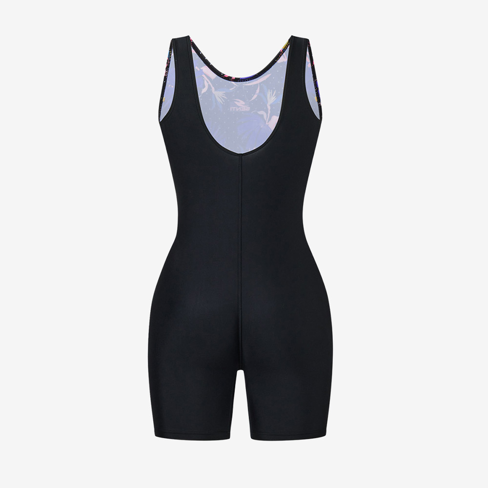 SENTI Airil Aqua aerobics Legsuit U-back Coral [WSA-26503 Women's] 디테일
