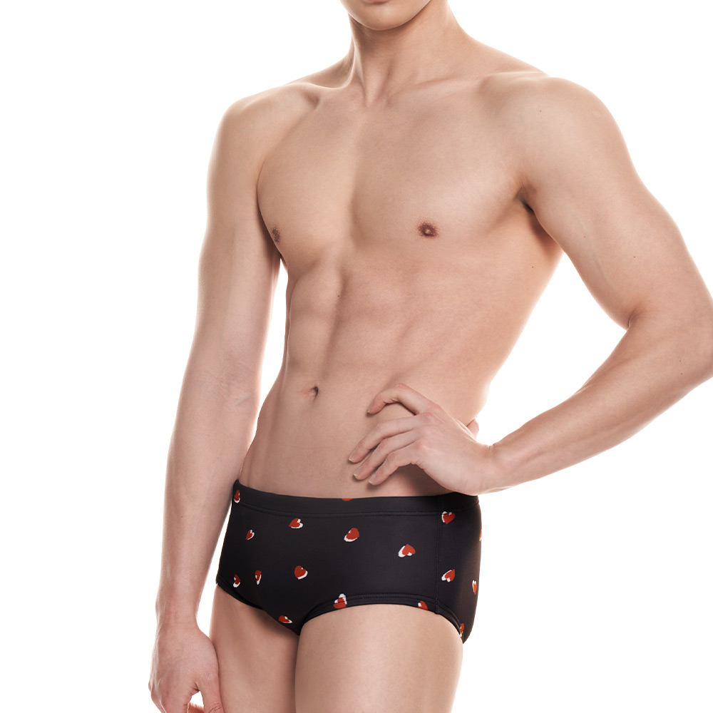 SENTI First Sequence Popin Semi Square Leg Swimsuit black [MSP-26404 Men's ] 디테일