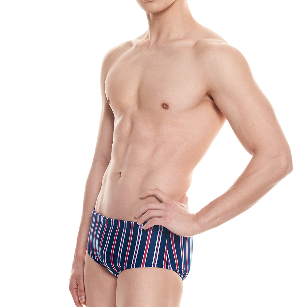SENTI First Sequence Shale Semi Square Leg Swimsuit Navy [MSP-26406 Men's ] 디테일