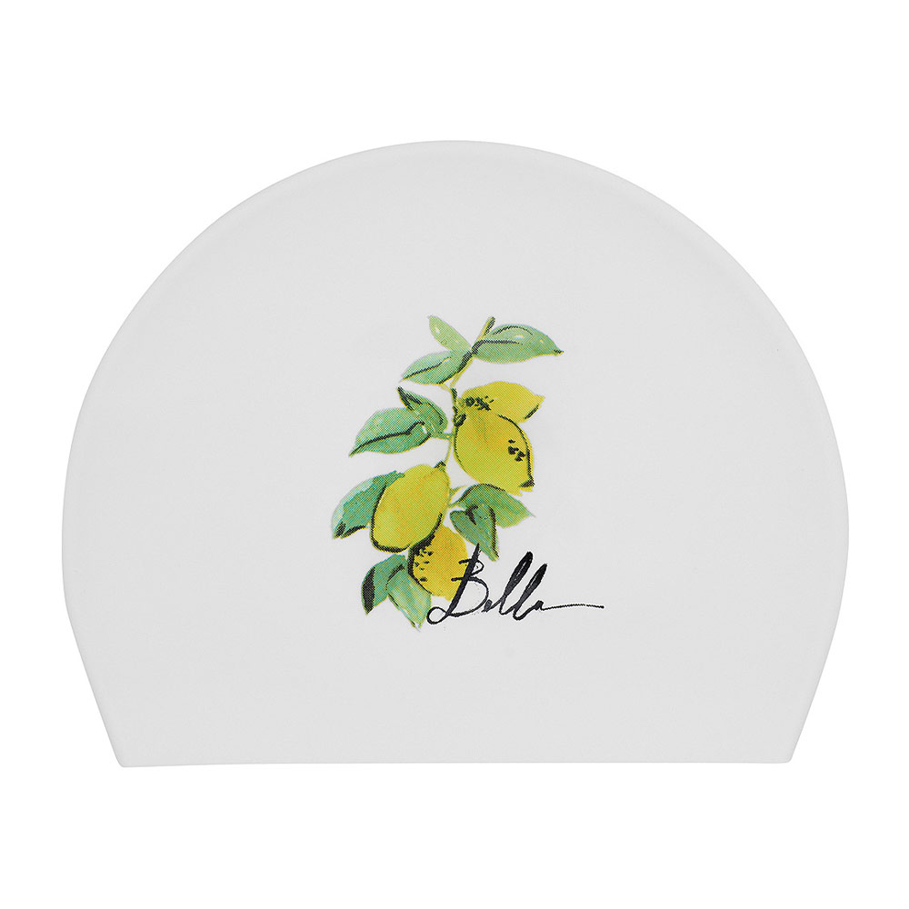 HOOG Lemon Tree Silicone Swim Cap white [SSC843] 상품컷
