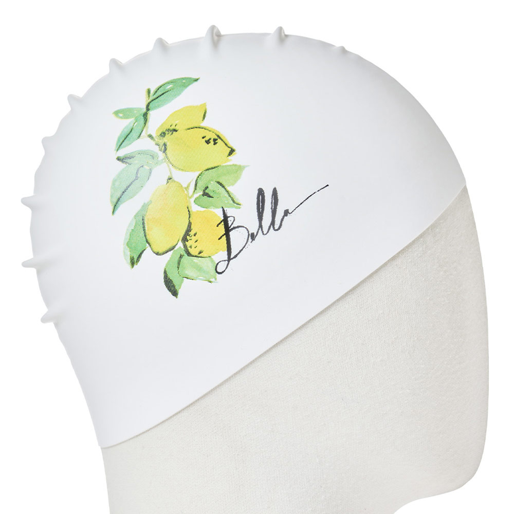 HOOG Lemon Tree Silicone Swim Cap white [SSC843] 디테일