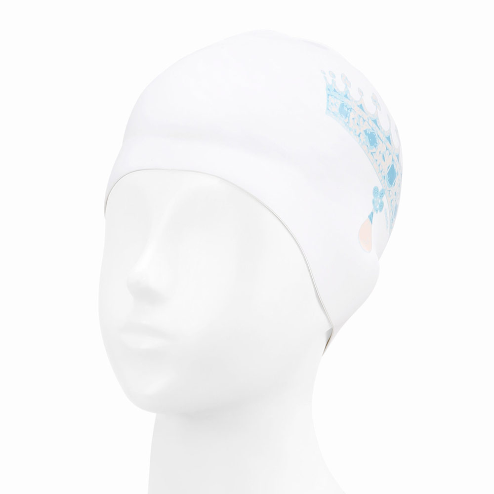 KITSCH PITCH Maribel T-ara Silicone Swim Cap Blue [KG1USC012] 디테일