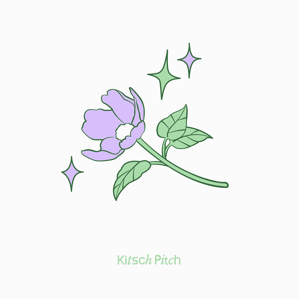 KITSCH PITCH ビオレタ シリコン スイムキャップ ホワイト [KG1USC008] 디테일