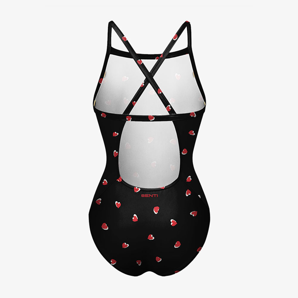 SENTI Popin Drop Back Swimsuit black [WSL-26916 Women's ] 디테일