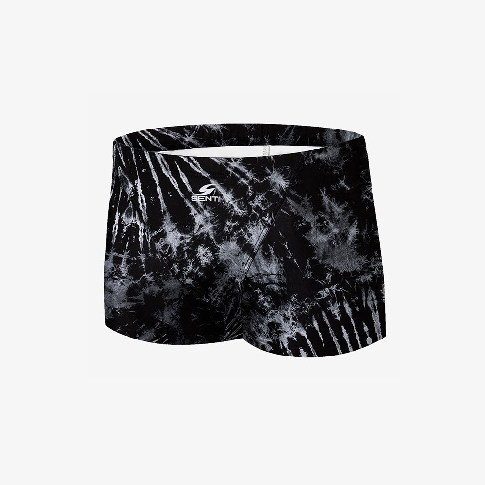 Deep Tide Square Leg Swimsuit black