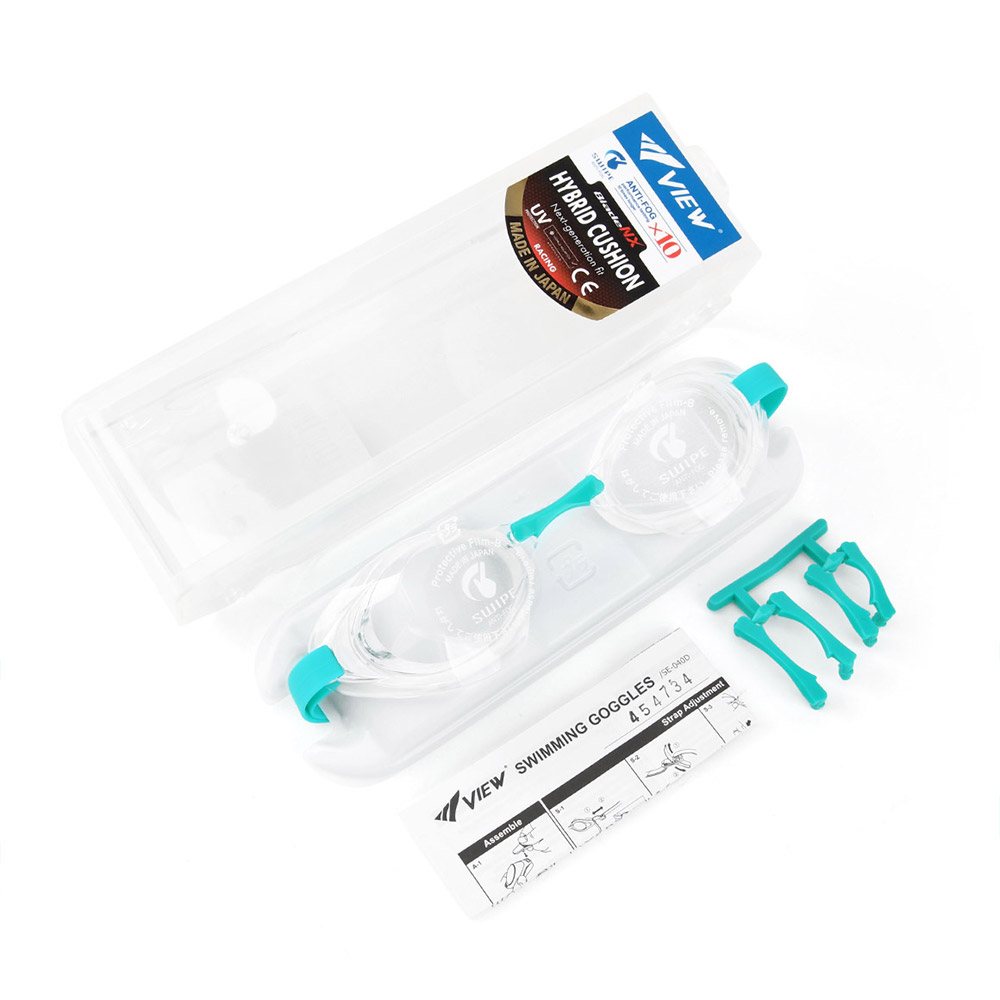 VIEW BladeNX Swipe Antifog Goggles Clear [V250ASA(C) World Aquatics Approved] 디테일