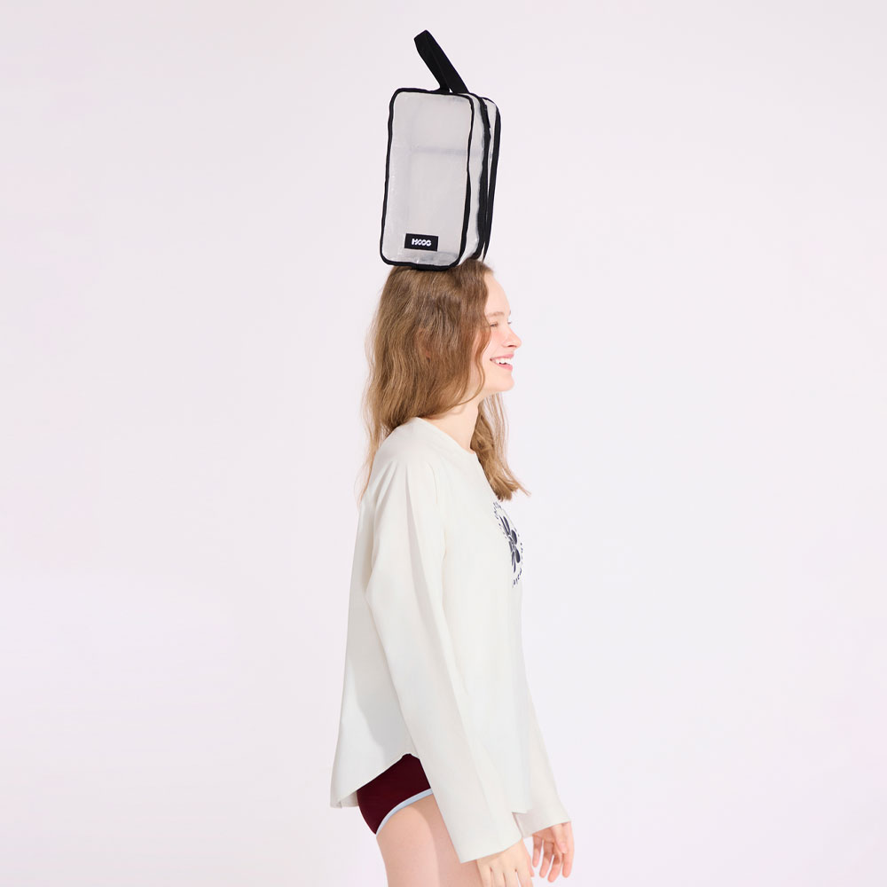 HOOG Roy Handy Bag White [HBW150 Swim Bag] 디테일
