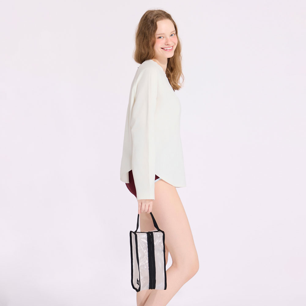 HOOG Roy Handy Bag White [HBW150 Swim Bag] 디테일