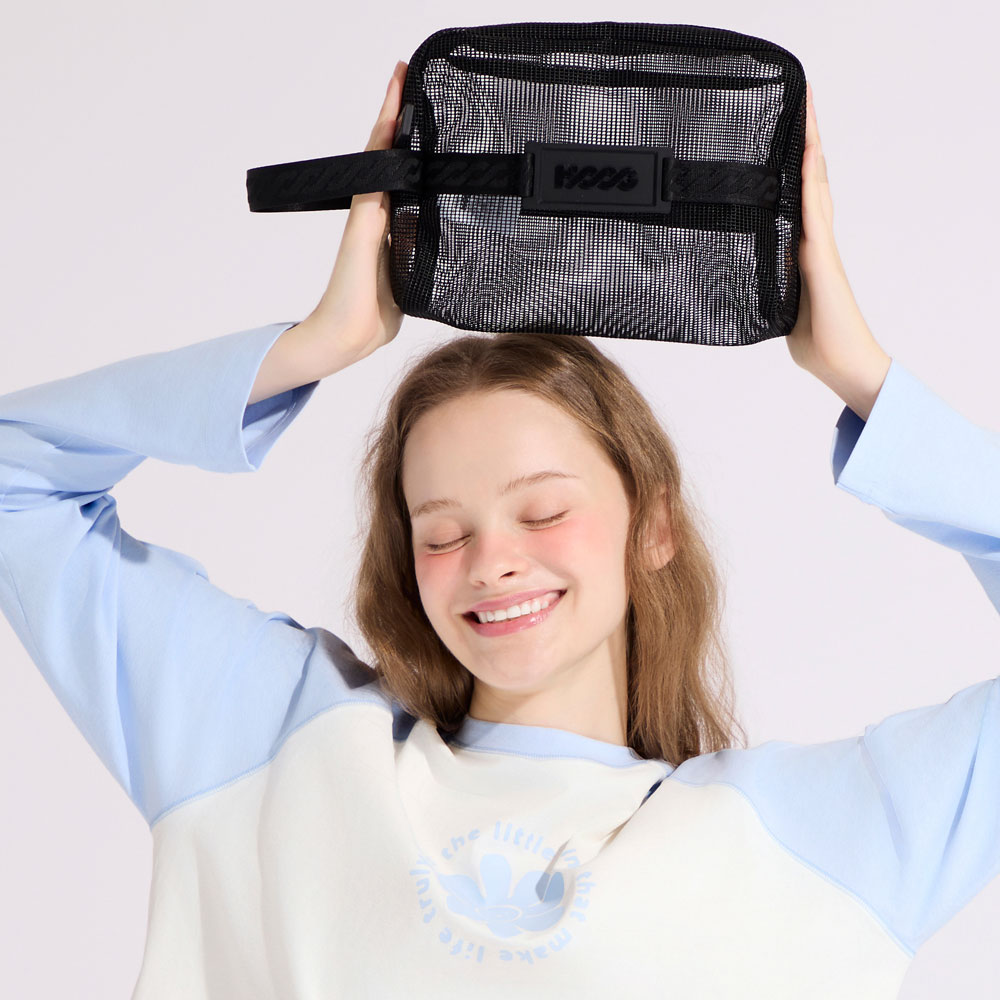 HOOG Sunny Strap Pouch 3L Black [HBW155 Swim Bag] 상품컷