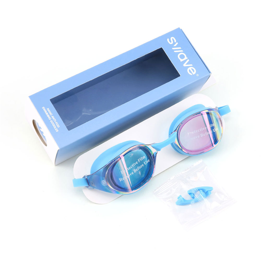 SWAVE Lucid nano Antifog Mirrored Goggles Blue [SGZUGS001(BL)] 디테일